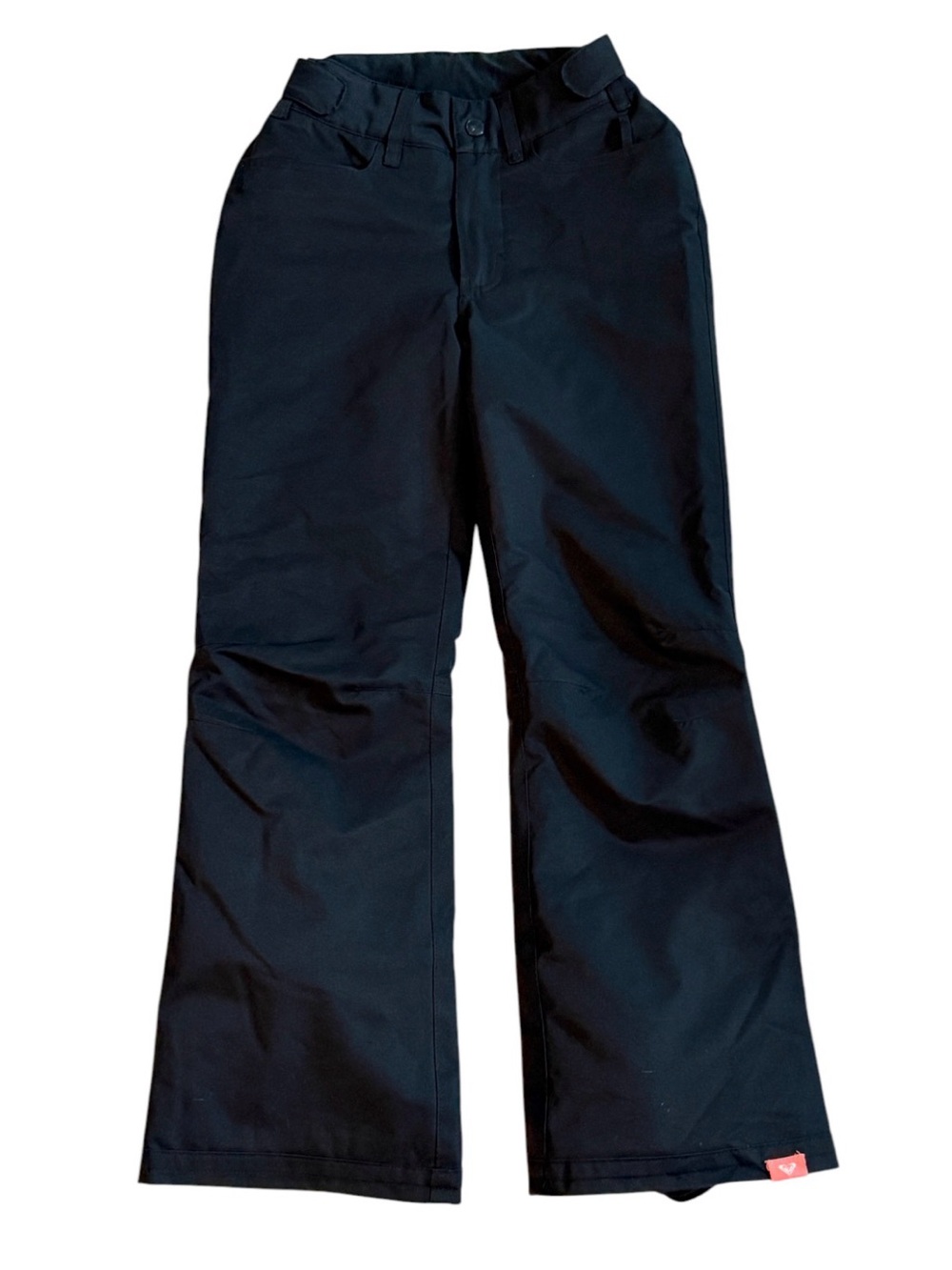 ROXY Girls Backyard Snow Pants Black DryFlight 10K Waterproof Size Medium M 10